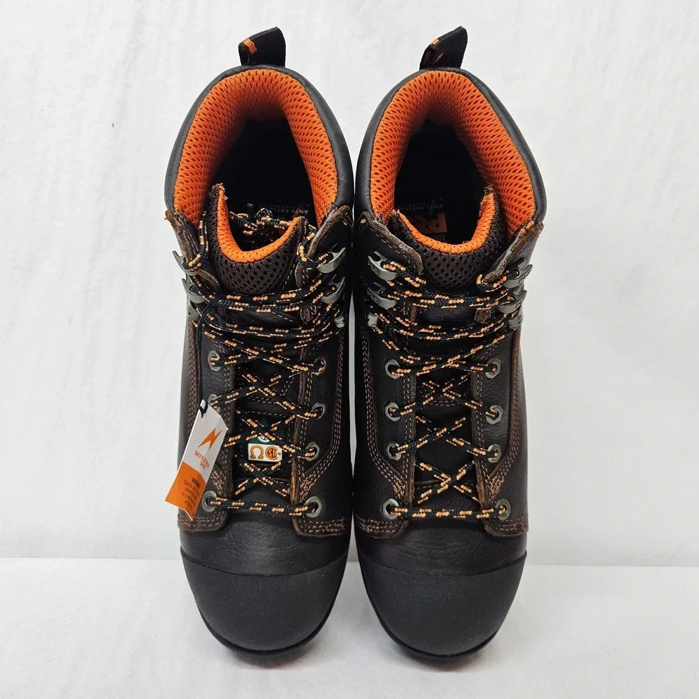 Timberland PRO Endurance 6 Inch Steel Toe Work Boots 52562 Brown Mens 11.5 M